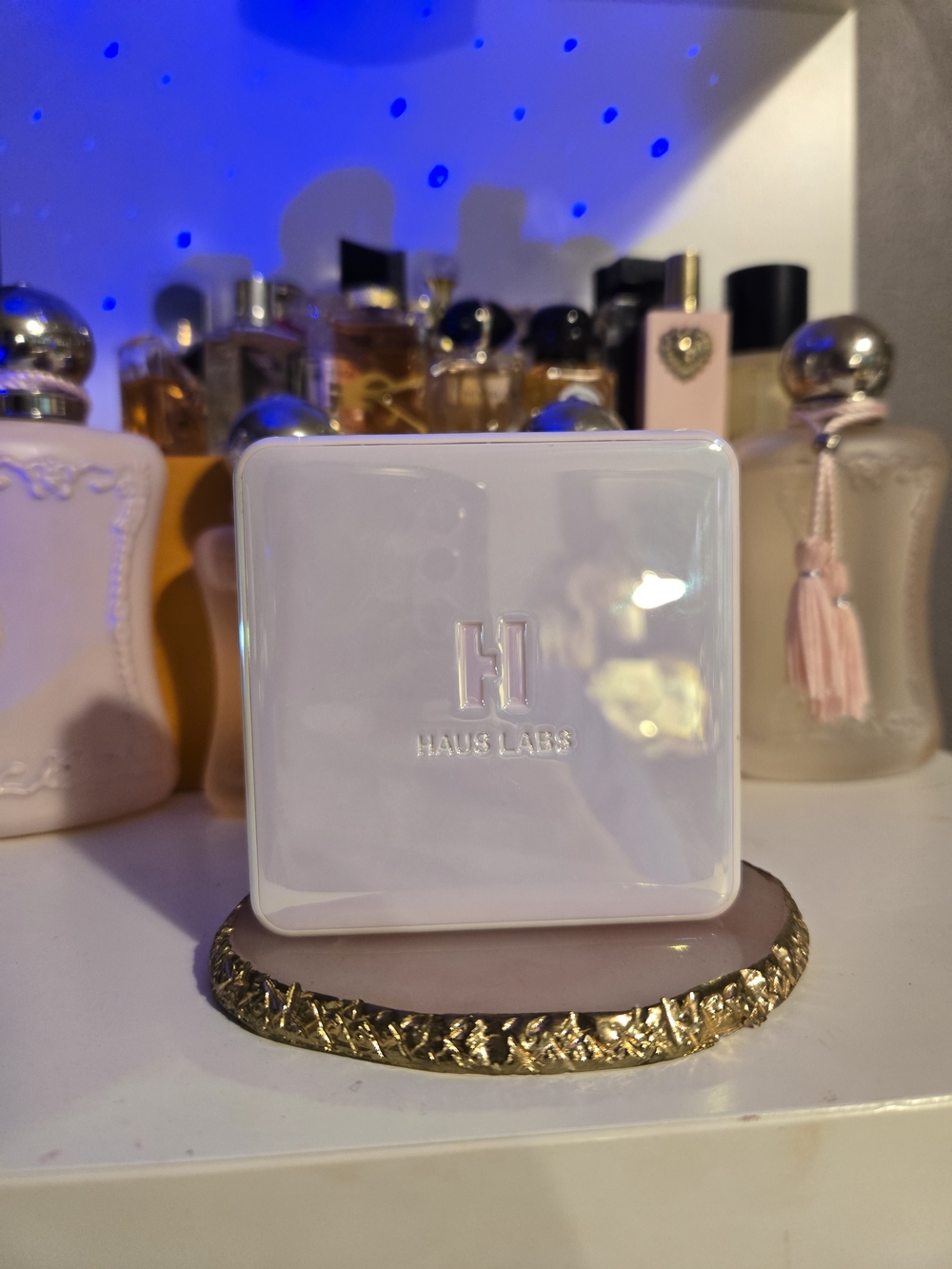 Haus Labs Iridescent Compact - Soft Pearl Pink